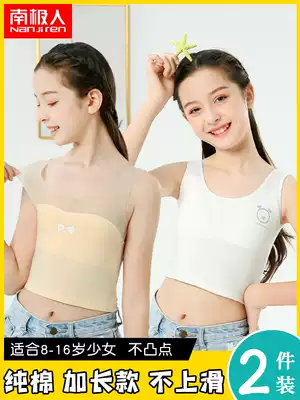 Girls' students during the period of girls' underwear, 13-year-old cotton vest, big children, girls, 12 junior high school students, 16 bras