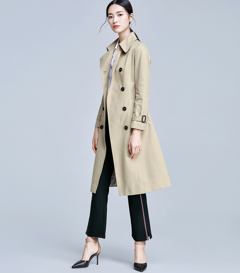 Trench pour femme SENTUBILA     en Coton - Ref 3228157 Image 20