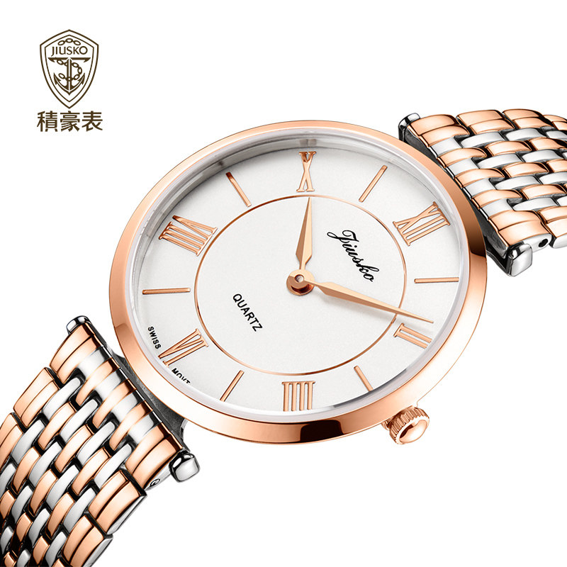Jihao ladies watch women's light luxury niche women's models simple temperament top ten famous brands small ultra-thin high-end sense