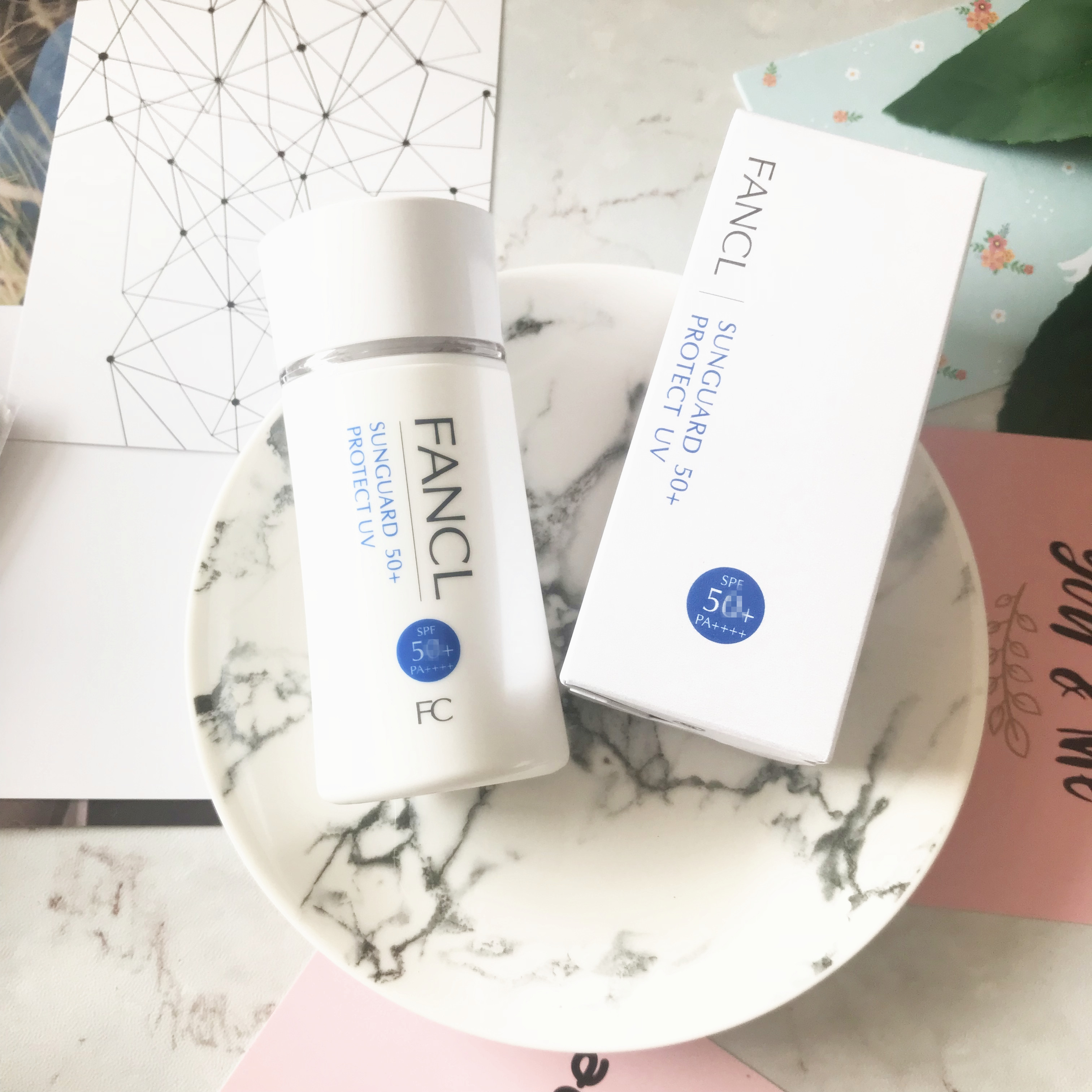 Mẹ trái tim Nhật Bản truy cập FANCL18 new vật lý kem chống nắng lotion SPF50 cách ly 60 ml phụ nữ mang thai nhạy cảm cơ bắp kem chống nắng cho nam