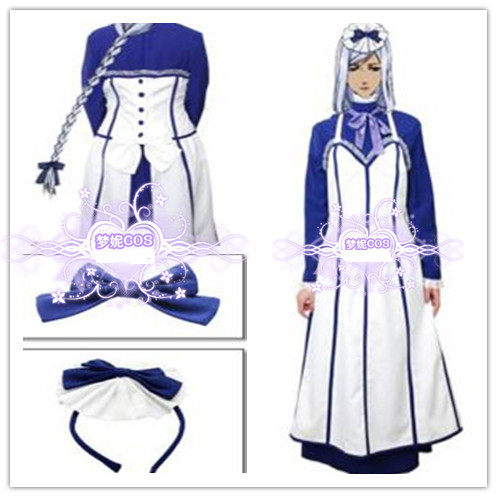 Mengni cos (professional production) Black Butler 2 Hannah maid outfit