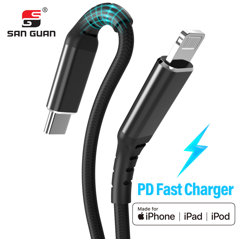 mfi certified C94 chip Apple charging data line type-c turning leightning for iPhone 12-Taobao