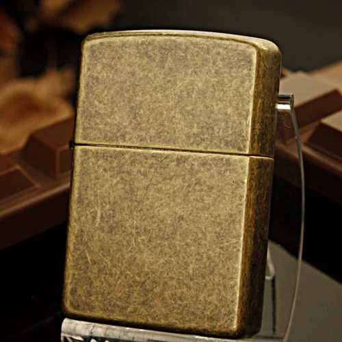 Quà tặng chính hãng ZIPPO Bật lửa Retro Pure Copper 201FB dành cho nam - Bật lửa