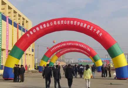 Advertising celebration opening 15m color festival inflatable arch 15m color leg air arch 15m rainbow door inflatable custom