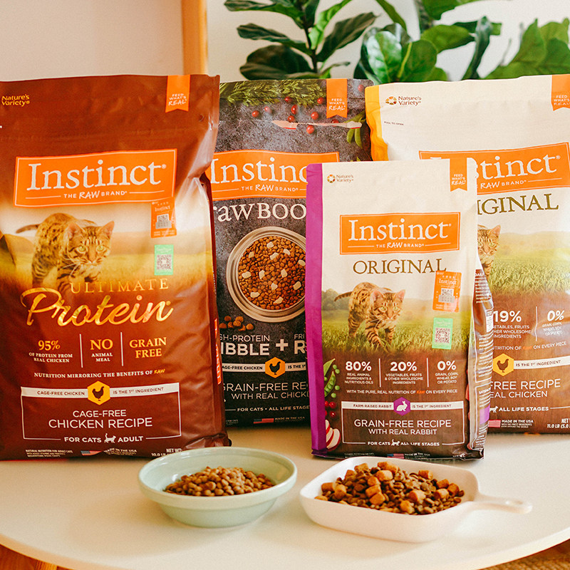 Instinct Fresh Instinct Bailey Cat Food Freeze-dried High-quality High-Protein Classic Grain-Free (Bonded Warehouse)