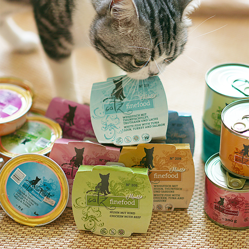 Imported from Germany Catz Kaizi Z full range of grain-free staple food cat canned exquisite meal box mousse milk cake