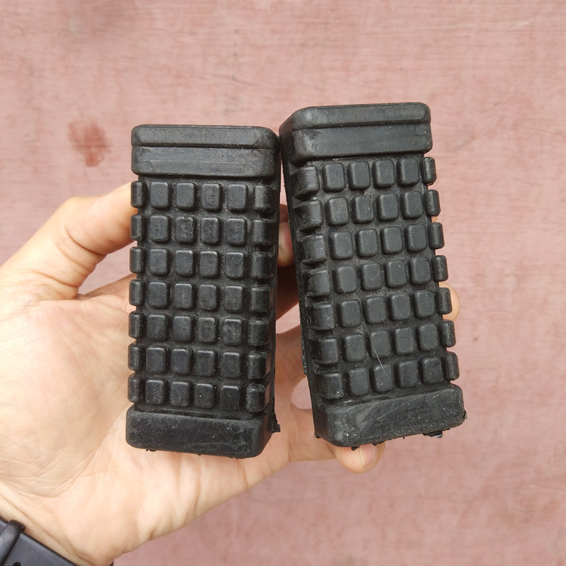 WY125 quality foot pedal leather locomotive pedaling front rubber sleeve front foot pedal