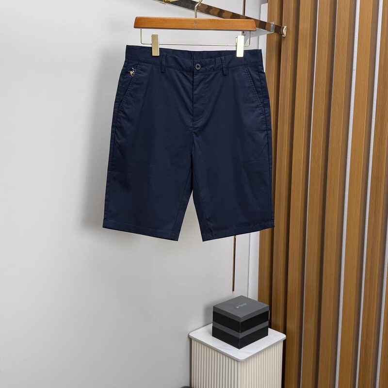 Beverly Polo Men's New Summer Shorts Blue Casual Shorts Summer Daily Fashion Casual Shorts