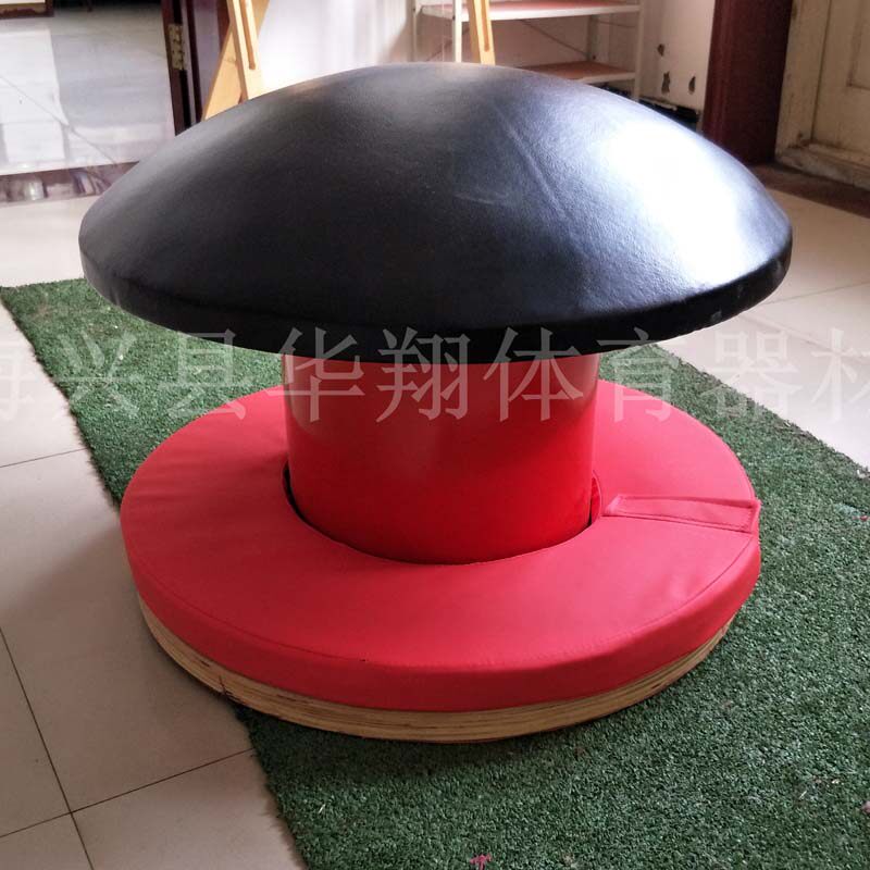 Gymnastics Mushroom Goat Children Body Fitness Training Equipment Early Childhood Goat Jumping Box Gymnastic Jumping Horse Balance Wood