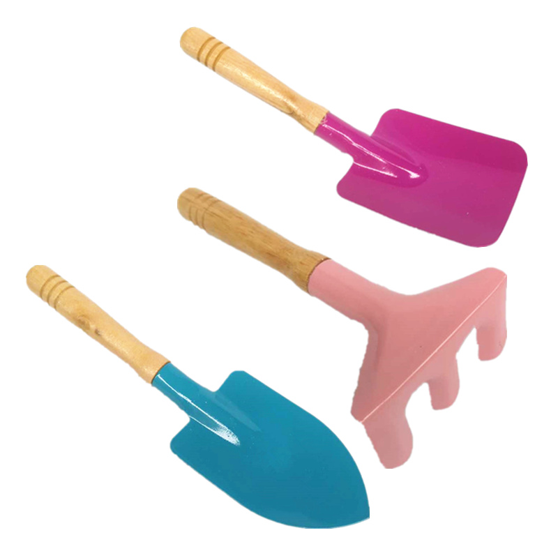 Shovel digging sand and digging dirt shovel suit baby Children's beach Kindergarten Home Three sets of children Outdoor Toys