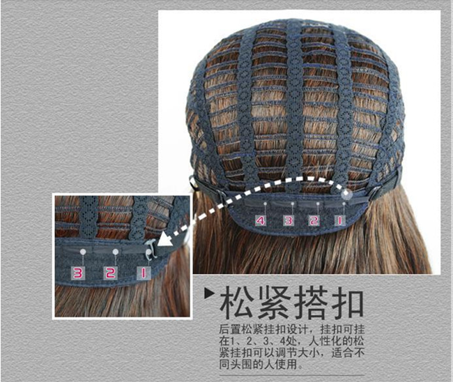 Perruque Long cheveux raides - Ref 2609648 Image 17