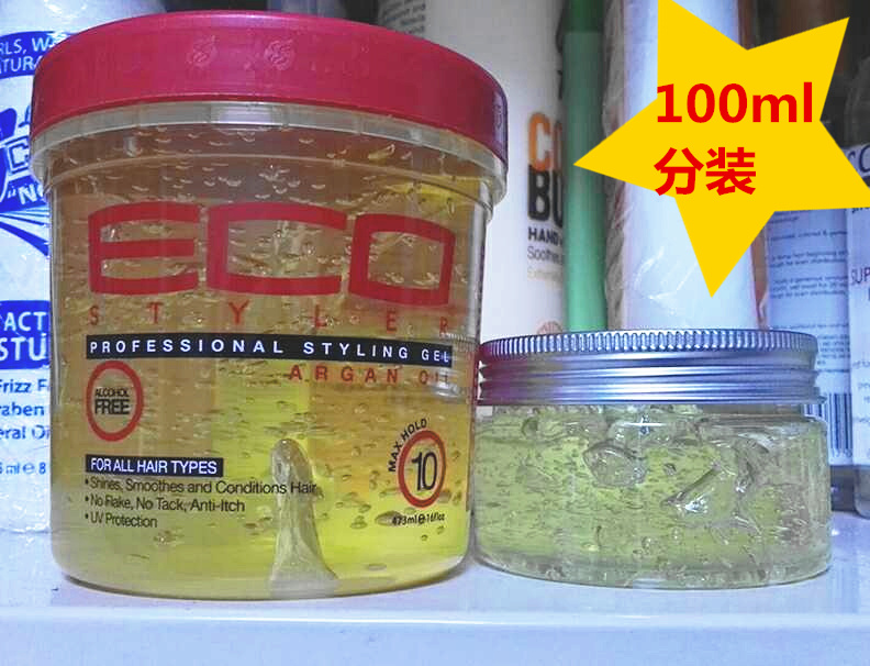 ECO profprofessional styling gel argan oil Aglycerol hair gel gel 100ml