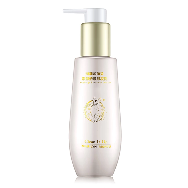 Marilyn Moe Rabbit Cleansing Clear Cleansing Sữa Trang điểm tức thì Da thân thiện Không nhờn