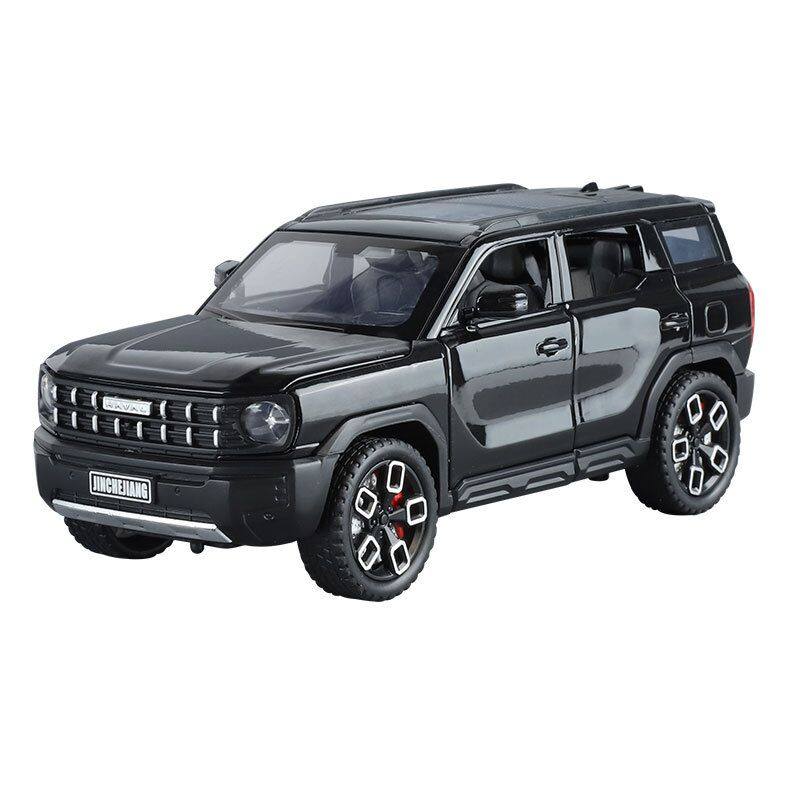 1:24 Great Wall Haval Cool Dog Car Model Simulation Alloy Off-Road Vehicle Children's Toy Car Boys' Collectible Display Piece