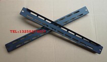 1U Rackmount panel Cabinet cable tie parts Horizontal bar fixed board Power distribution cabinet fixed horizontal bar perforated mask panel