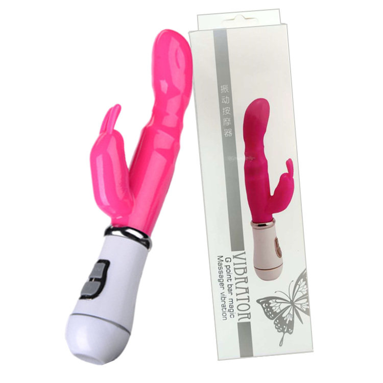 Double G-Point rabbit vibrator battery female masturbator sex massage stick adult products sexual health care