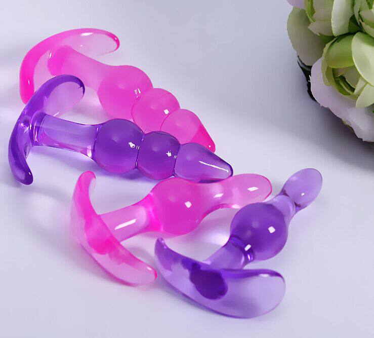 Three Beads Pointed Anal Plug Erotic Anecdote for men and women Available Vestibular Toys Adult Health Care Supplies