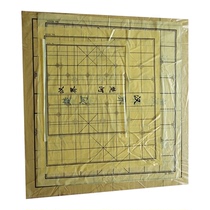 Chinese chess go board plastic paper folding suitable for 5CM 6CM diameter chess piece yellow thin factory direct supply