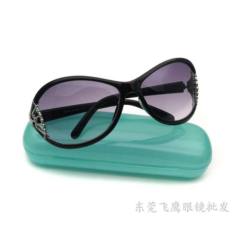 Summer hostesses sun-shading sunglasses anti-ultraviolet shading for sun glasses small show qi sunglasses 