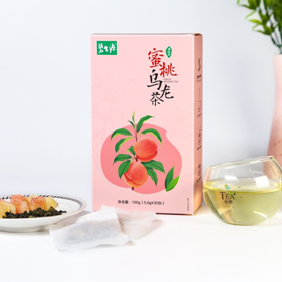 【碧生源】蜜桃乌龙茶盒装