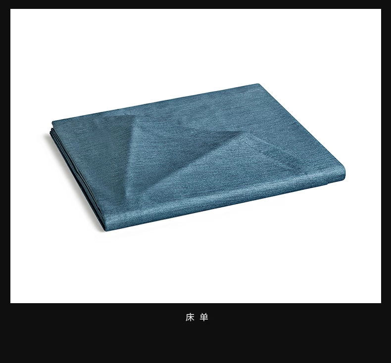 ROYALCOVER Luo Kafu 60S bông dệt bông satin in denim du lịch kit khải hoàn - Bộ đồ giường bốn mảnh