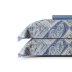 ROYALCOVER / Luo Kafu in vải châu Âu bông denim hình học trung tính gió Aosta - Bộ đồ giường bốn mảnh bộ chăn ga gối đệm giảm giá Bộ đồ giường bốn mảnh