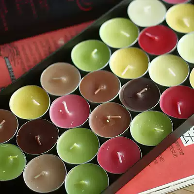 Soft time scented candle romantic creative smoke-free proposal wedding fragrance small candle confession candle small tea wax