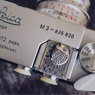 Leica Leica M10R M10P Q2 Fuji X100V Nikon camera hot shoe cover Protective cover Cherry Blossom Sterling Silver