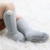 Mùa xuân và mùa thu Phiên bản Hàn Quốc của vớ trẻ em thời trang bóng trẻ em vớ cotton nam và nữ trên đầu gối vớ ấm tất cho bé Vớ