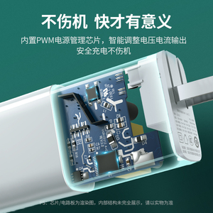 绿联iPhone12pro充电器pd快充30W双口适用于苹果11max手机ipad通用typec多口孔20W18快速数据线一套装usb插头