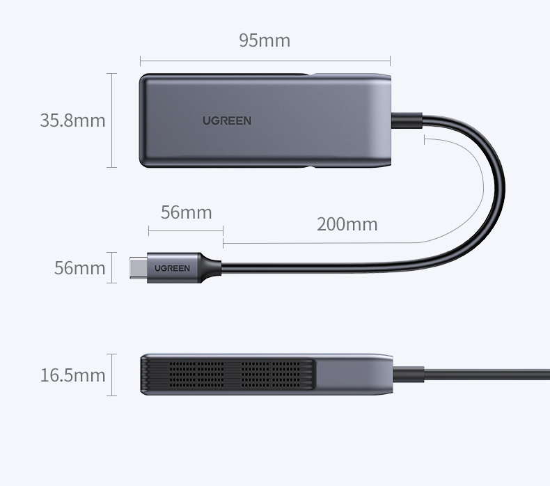 绿联5G网卡笔记本type-c外置网卡