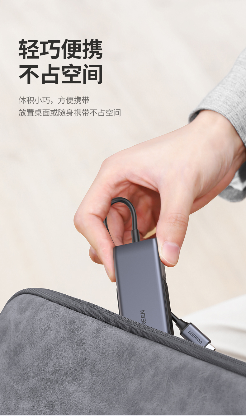 绿联5G网卡笔记本type-c外置网卡