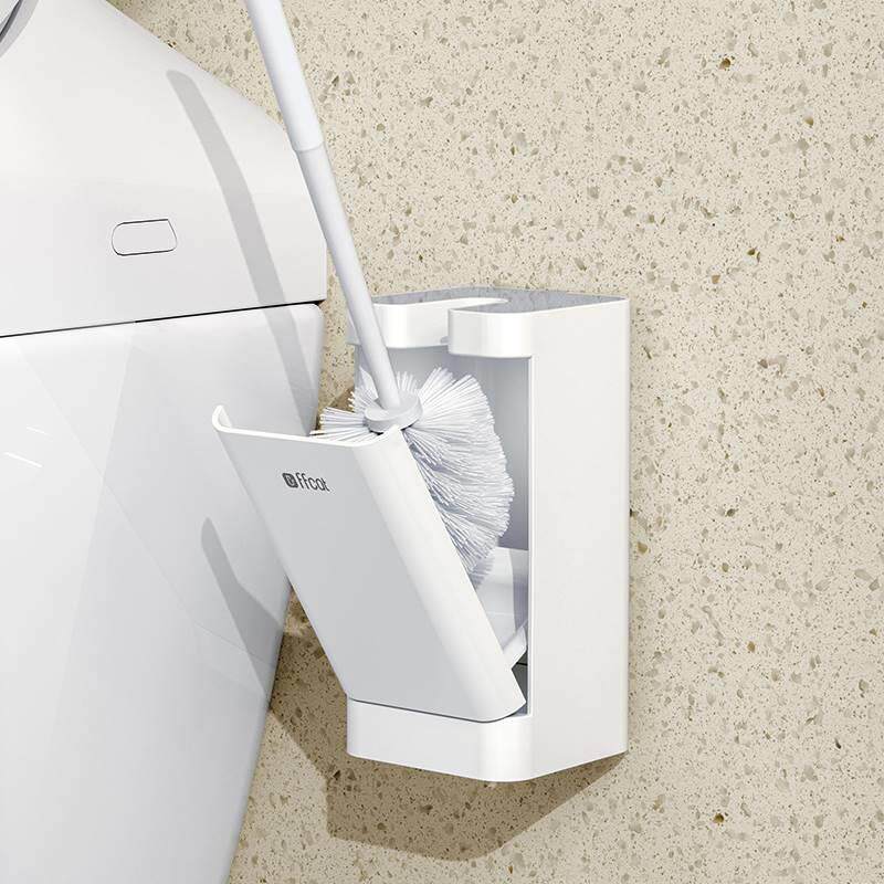 Toilet toilet brush toilet cleaning brush soft hair toilet brush wall-mounted base wall-mounted brush set