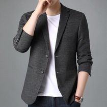 Spring and autumn new mens suit slim mens clothing middle-aged small suit jacket jacket trend casual business suit