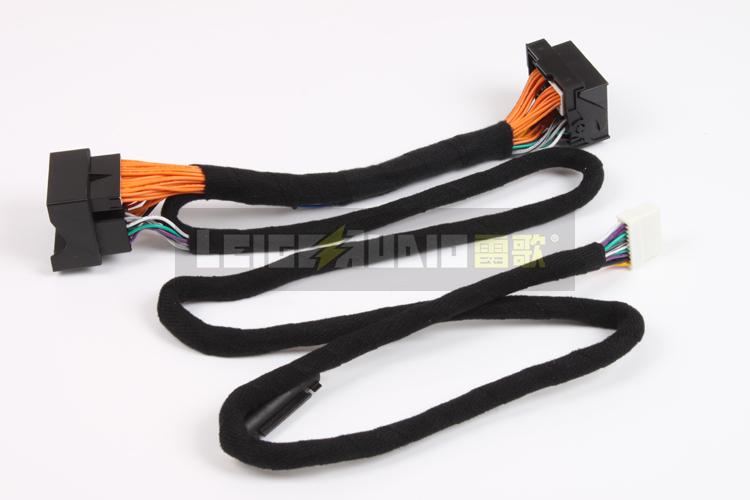 Xe khuếch đại công suất DSP cờ GS4 sửa đổi dây thứ 36 khai thác DSP cặp dây nối không dây đồng 1,5 mét đồng nguyên chất - Âm thanh xe hơi / Xe điện tử loa trầm ô tô