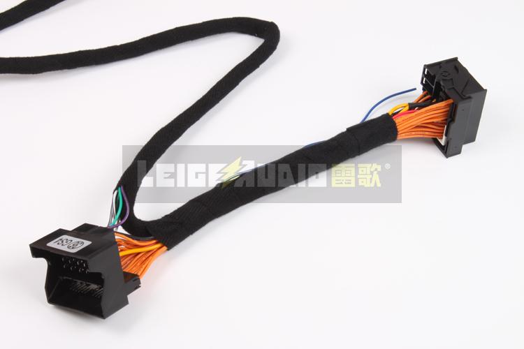 Xe khuếch đại công suất DSP cờ GS4 sửa đổi dây thứ 36 khai thác DSP cặp dây nối không dây đồng 1,5 mét đồng nguyên chất - Âm thanh xe hơi / Xe điện tử loa trầm ô tô