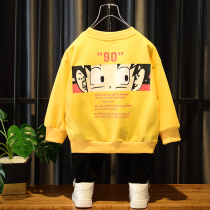 Boys spring suit 2021 new childrens clothing children 3 years old male treasure Spring Autumn sports handsome little boy tide 5