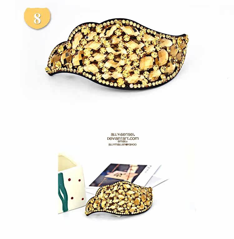 Accessoire coiffure en Diamant Crystal - Ref 1196322 Image 15