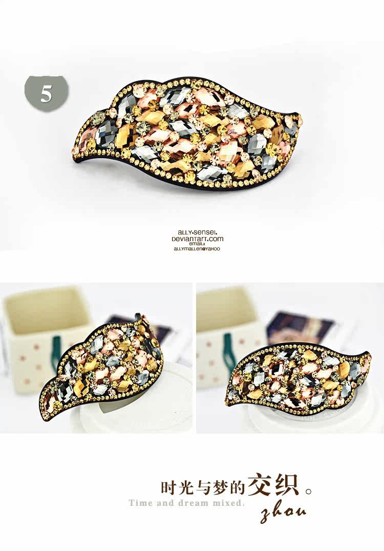 Accessoire coiffure en Diamant Crystal - Ref 1196322 Image 12