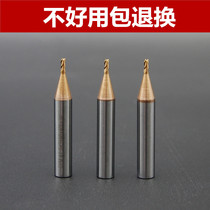 Wenxing and other ordinary vertical key machine special tungsten steel 3 blade 1 5mm drill bit alloy milling cutter 0040