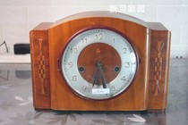 Sanwu brand table clock 555 brand mechanical table clock Shanghai China Clock Factory produced in 1960 with all-copper movement