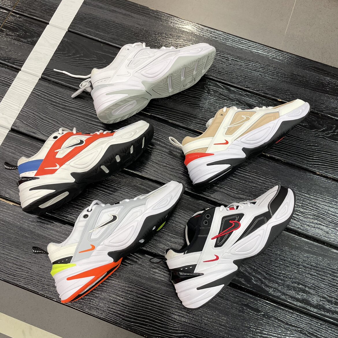 NIKE M2K TEKNOç·æ¬¾å¤å¤èç¹éè·æ­¥éBV0074-001ï¼æä¸ä¸éæ¢-æ·å®ç½