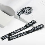 Нижнее белье, нескользящие бретели с буквами, невидимый бюстгалтер, нагрудный ремень, летний аксессуар, красивая спина, надевается на плечо