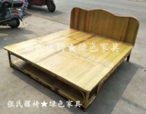 Zhangs rattan chair bamboo furniture 1 meter 2 1 meter 5 two meters bamboo bed custom bamboo bed leisure bamboo bed