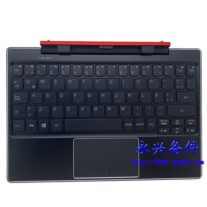 Lenovo MIIX300 Miix300-10 IBY flat keyboard Latin 5D20M67850 red