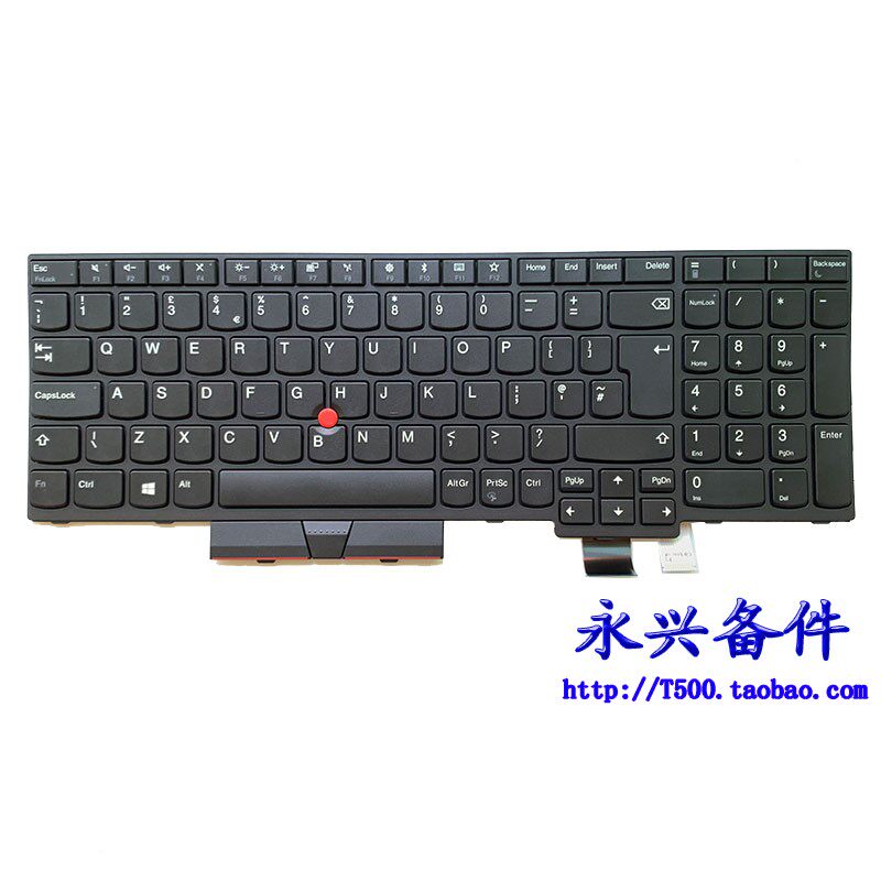 Thinkpad P51S T570 T580 P52S P52S carriage return English keyboard UK 01ER529
