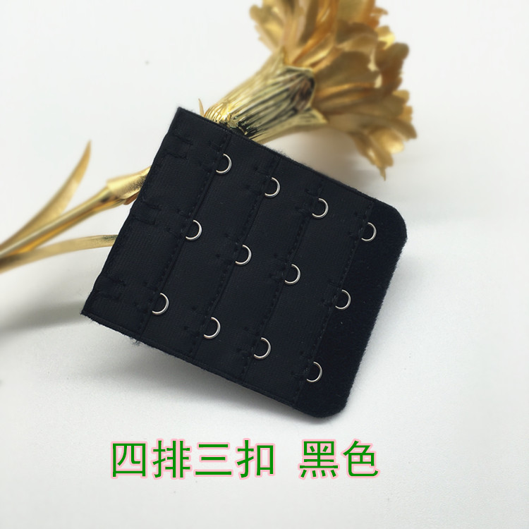 Nút quay lại khóa Khóa áo ngực dài khóa đồ lót Nút mở rộng áo ngực ba hàng ba khóa bốn khóa shop đồ lót