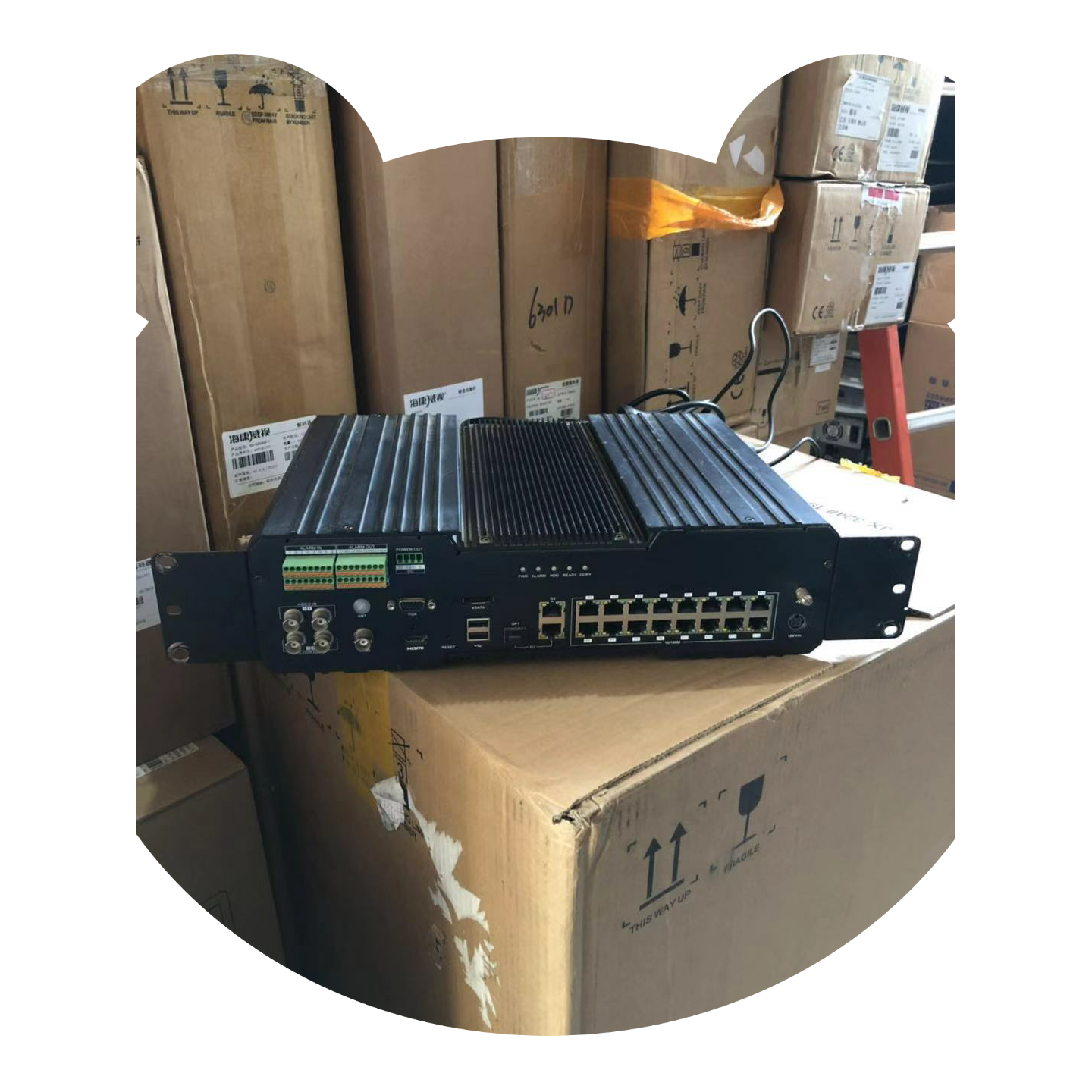 Hakon DS - TP 50 - 12DT(2T) Three Generation Terminal Server Intelligent Traffic Control Host