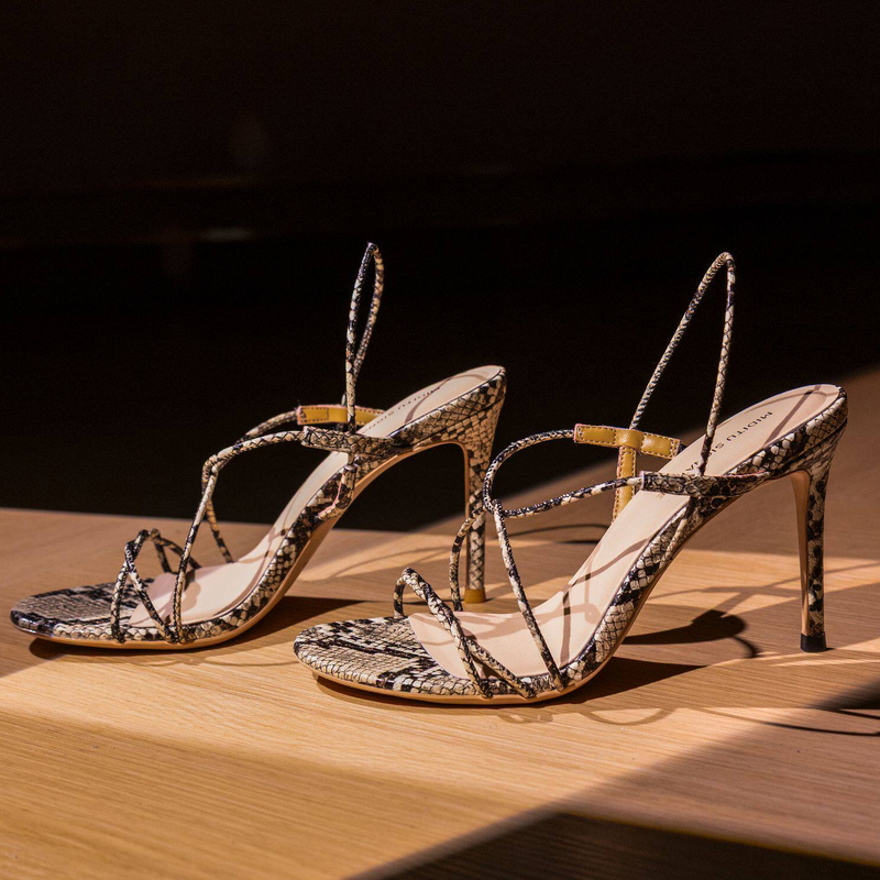 Ultra-Thin Winding Strap Square-Toe Stiletto Sandals for Women, European and American Style, Sexy High Heels with Back Strap, Versatile and Very Stylish Ultra-Thin Winding Strap Square-Toe Stiletto Sandals for Women, European and American Style, Sexy High Heels with Back Strap, Versatile and Very Stylish