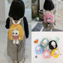 2021 girls childrens kindergarten school bag enrollment small class net red baby mini cartoon backpack cute go out